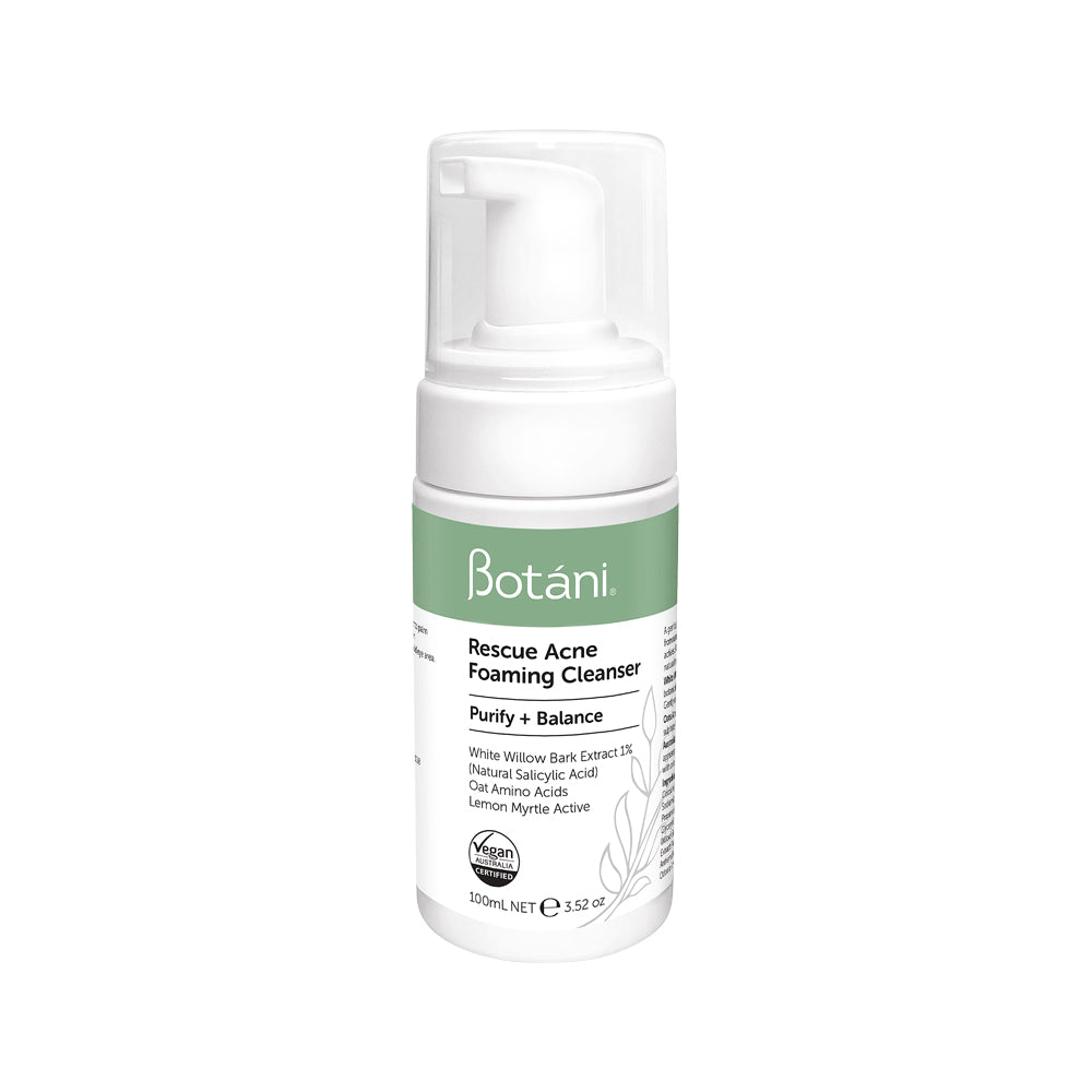 Botani Rescue Acne Foaming Cleanser (Purify + Balance) 100ml